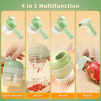 4 in 1 Electric Vegetable Cutter