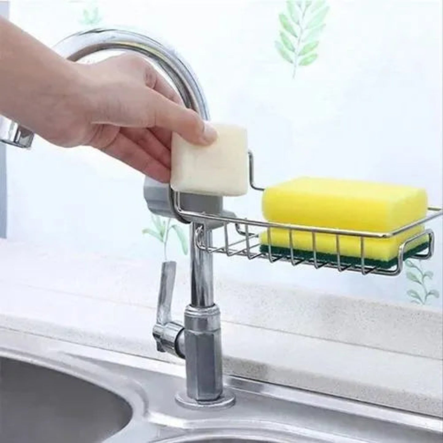Sponge Holder for Kitchen Stainless Steel